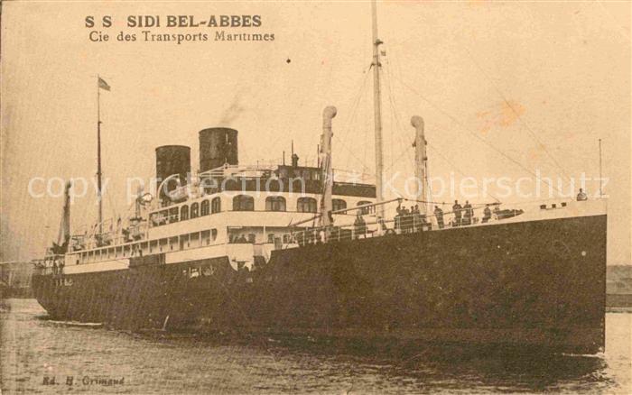 Dampfer Oceanliner SS Sidi Bel-Abbes