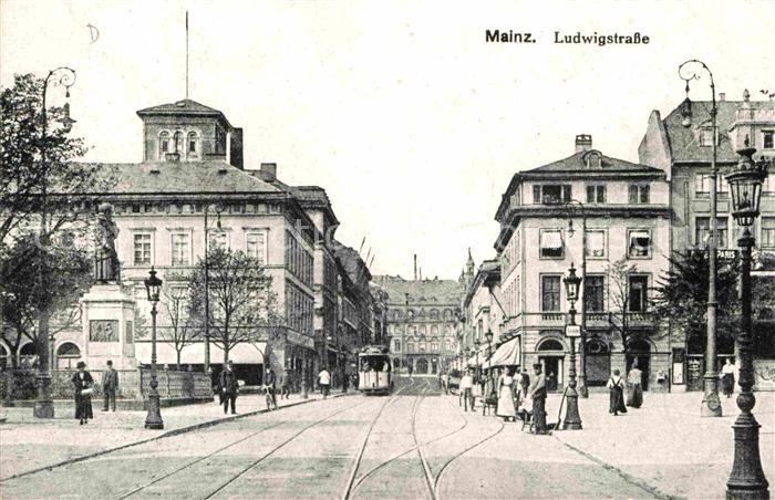 Strassenbahn Mainz Ludwigstrasse