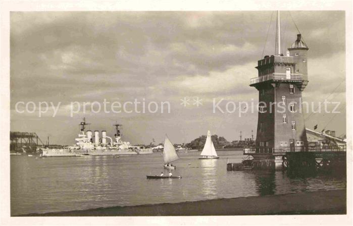 Leuchtturm Lighthouse Kiel Signalturm Marine