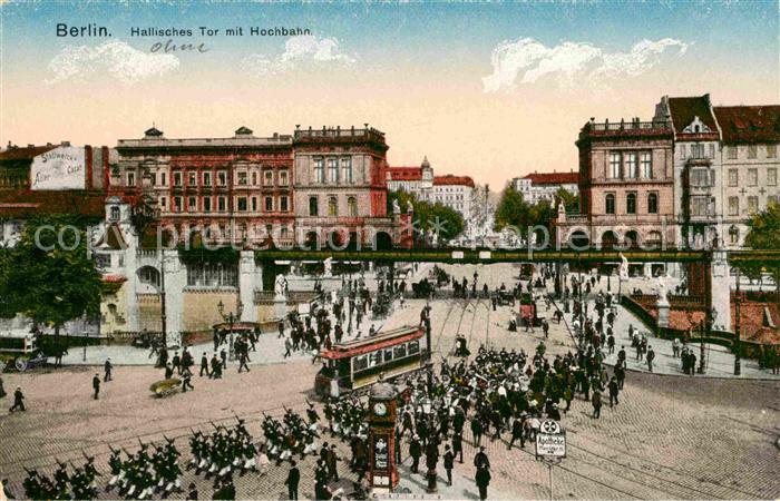 Strassenbahn Berlin Hallisches Tor Hochbahn
