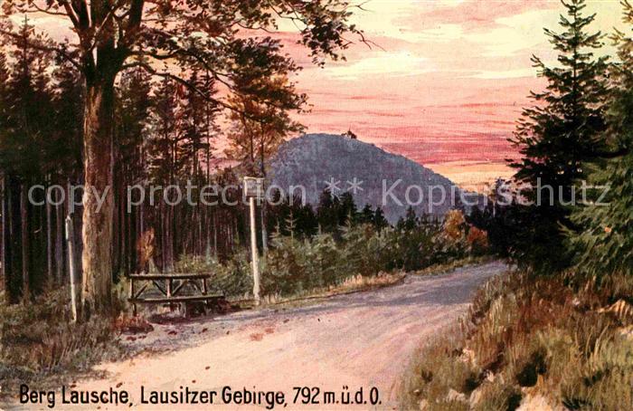 Verlag Wiedemann WIRO Nr. 1834 Berg Lausche Lausitzer Gebirge