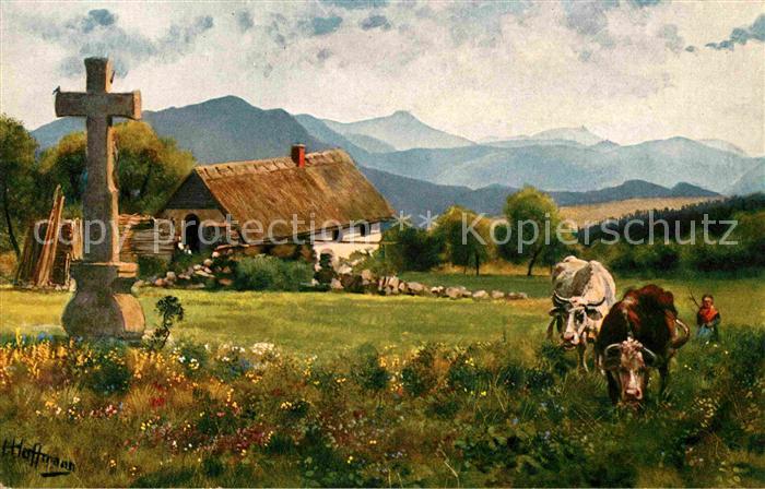 Hoffmann Heinrich Bauernhaus Grosser Hohnack Vorhofkoepfe Taennchel