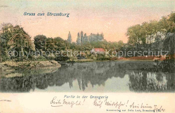 Strasbourg Alsace Orangerie