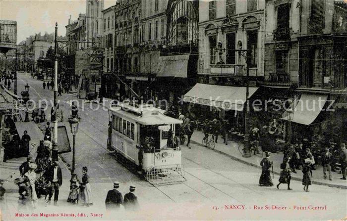Strassenbahn Nancy Rue St.-Dizier Point Central