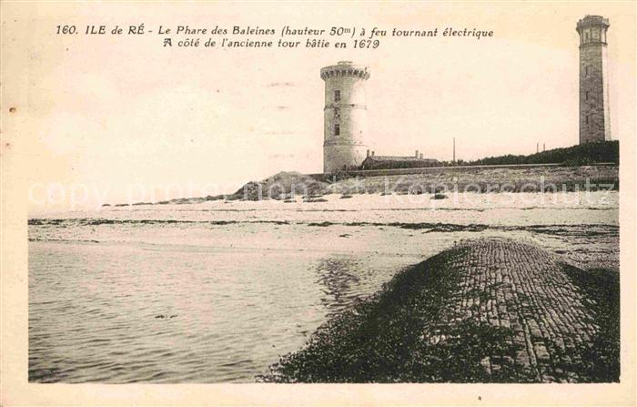 Leuchtturm Lighthouse Ile de Re Phare des Baleines