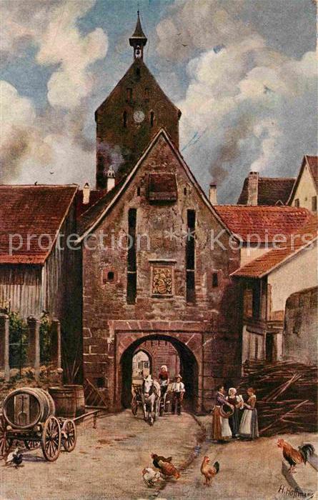 Hoffmann Heinrich Reichenweier Obertor Dolder