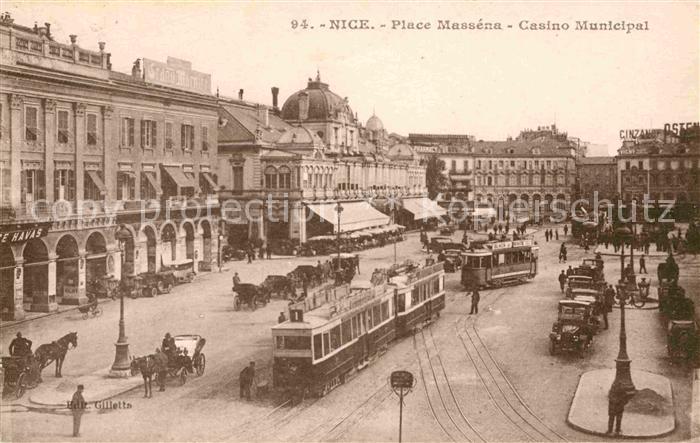 Strassenbahn Nice Place Massena Casino Municipal
