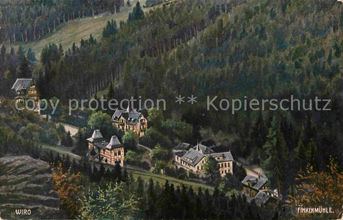 Verlag Wiedemann WIRO Nr. 2503 A Finkenmühle Schwarzburg
