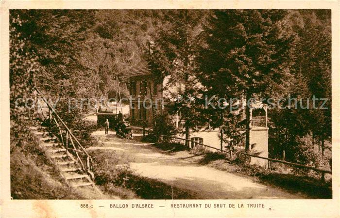Ballon d Alsace Restaurant Saut de la Truite