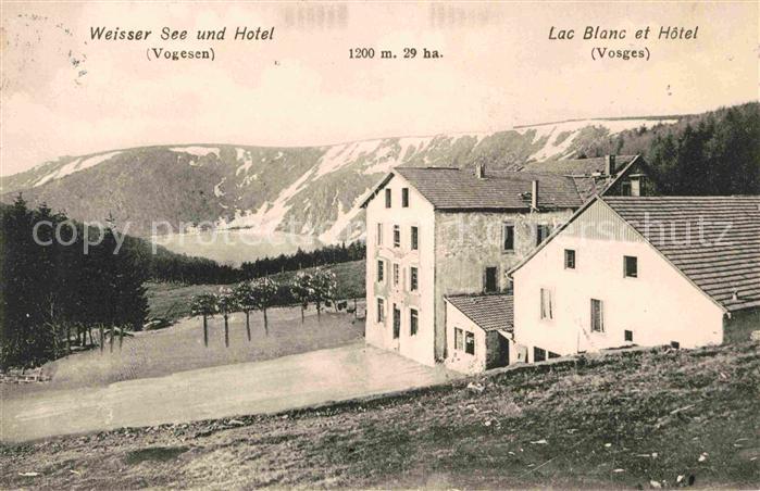 Lac Blanc Haut-Rhin Hotel Vosges Weisser See