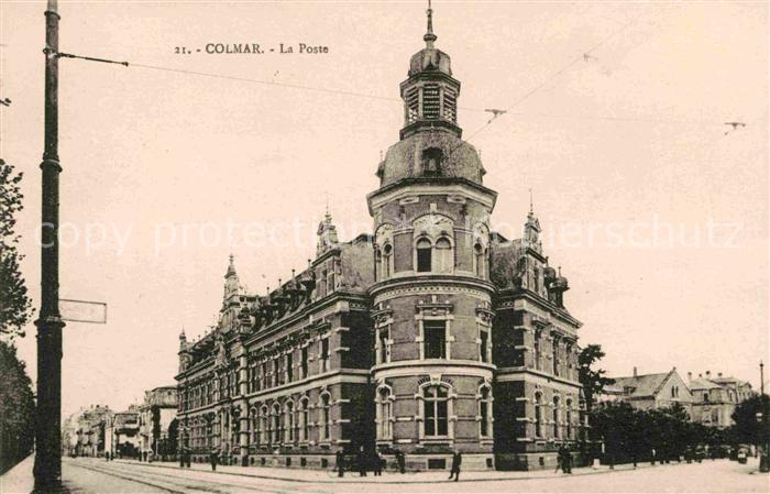 Colmar Haut Rhin Elsass La Poste