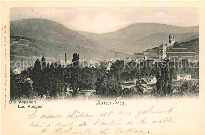 Kaysersberg Haut Rhin Vosges Vogesen
