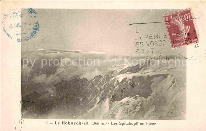 Hohneck Spitzkopff en Hiver