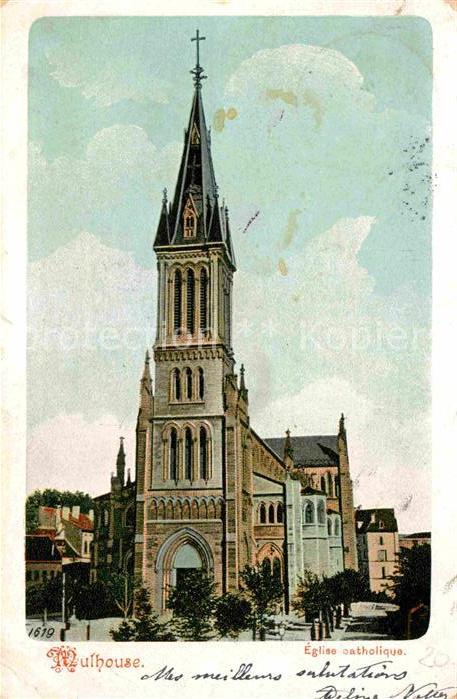 Mulhouse Muehlhausen Eglise catholique