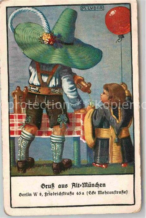 Luber Max Muenchen Muenchner-Kindl Luftballon