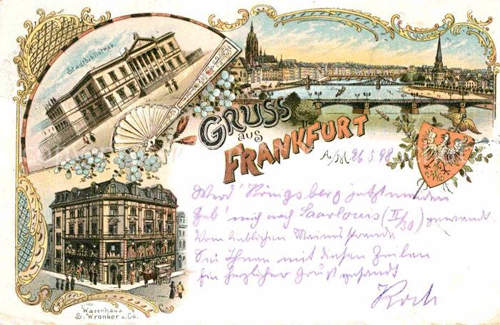 Frankfurt Main Stadtbibliothek Warenhaus