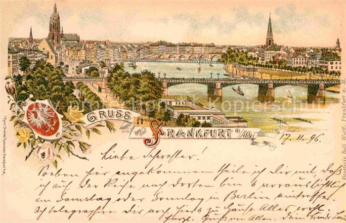 Frankfurt Main Stadtansicht