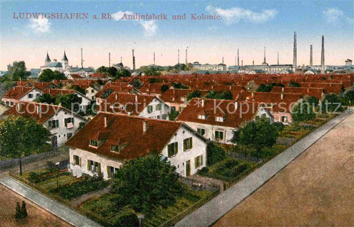 Ludwigshafen Rhein Anilinfabrik Kolonie