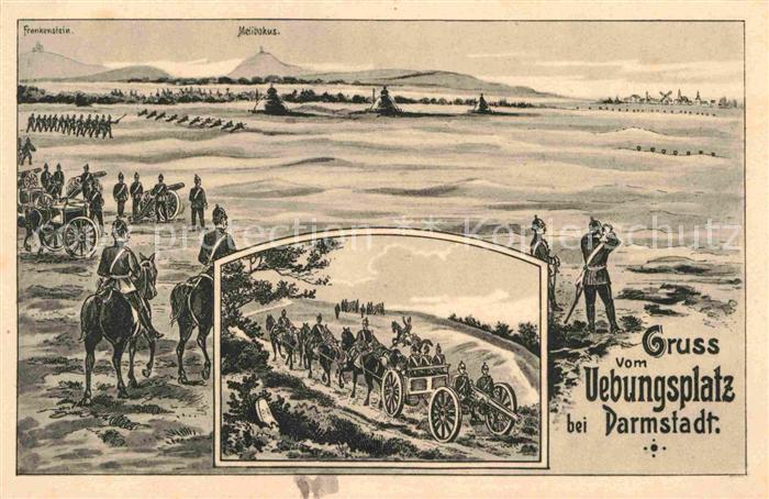 Darmstadt uebungsplatz Frankenstein Medikus Soldaten Kutsche