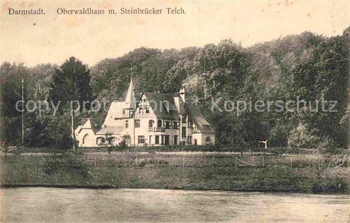 Darmstadt Oberwaldhaus Steinbruecker Teich