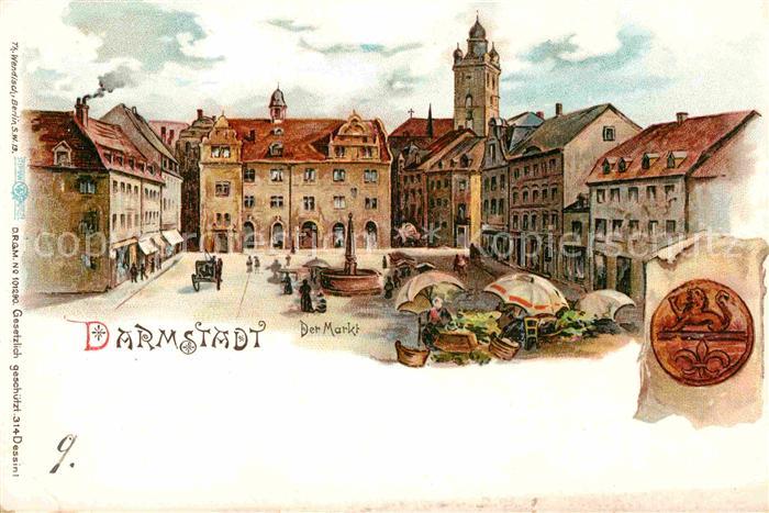 Darmstadt 
Marktplatz