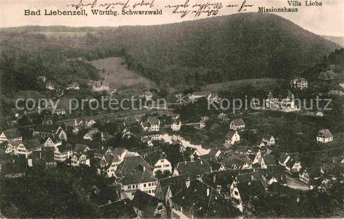 Bad Liebenzell Luftaufnahme