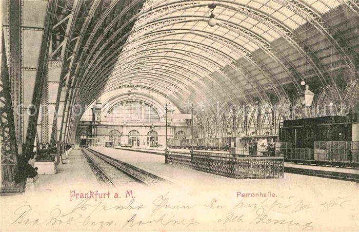 Frankfurt Main Perronhalle