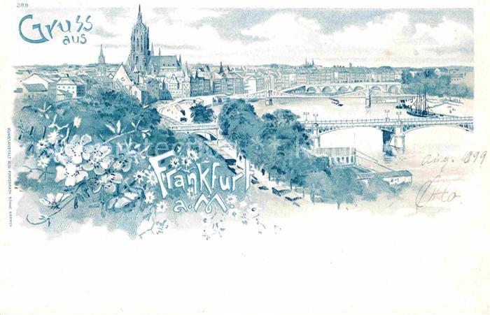 Frankfurt Main Panorama