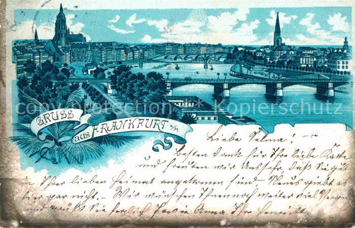 Frankfurt Main Dom Steg