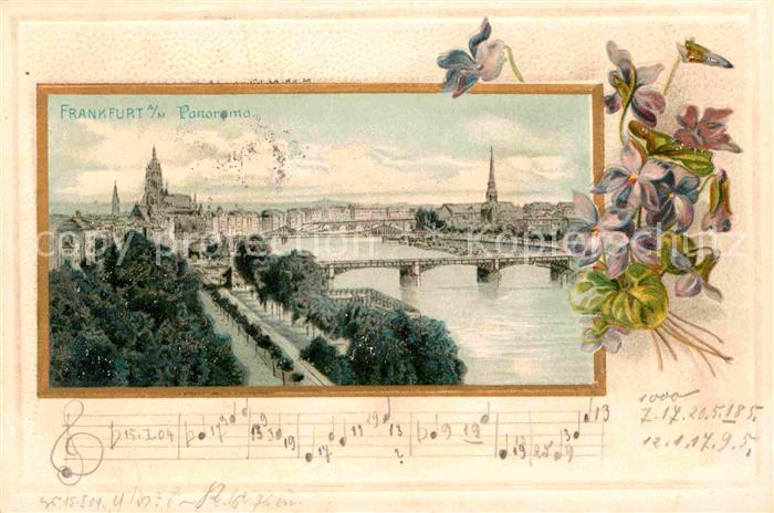 Frankfurt Main Panorama