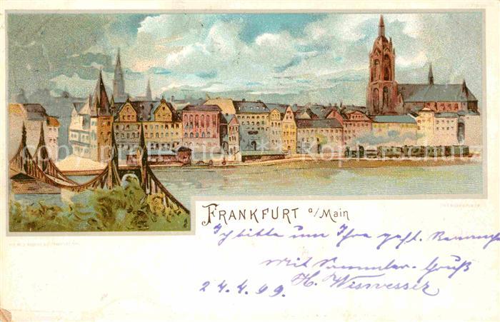 Frankfurt Main Panorama