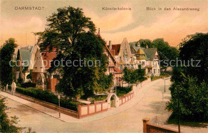 Darmstadt Kuenstlerkolonie Alexandraweg