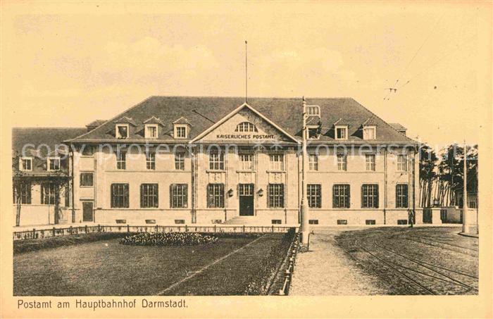Darmstadt Postamt Hauptbahnhof