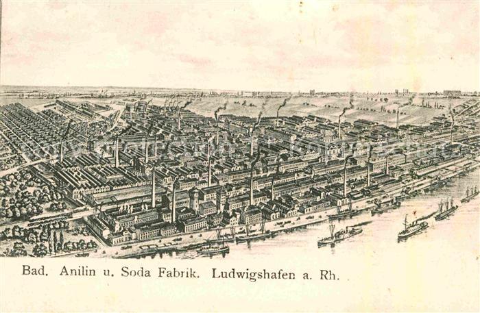 Ludwigshafen Rhein BASF Badische Anilin Soda Fabrik