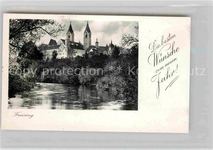Glueckwunsch Neues Jahr Freising Isar Domberg