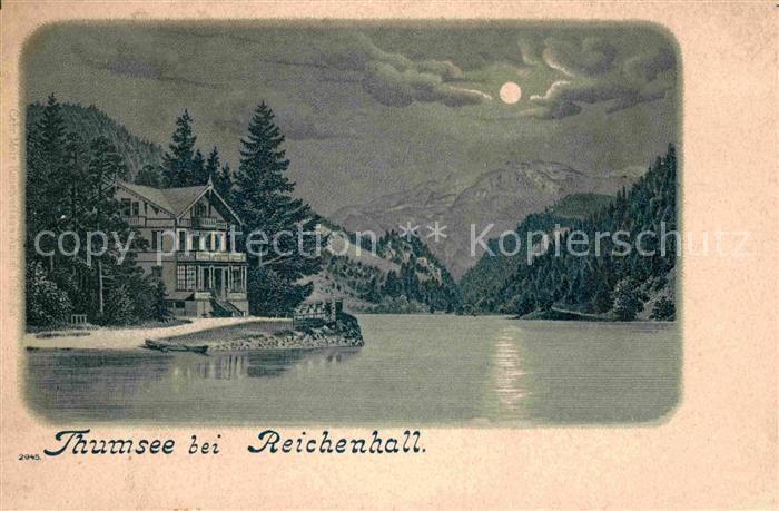 Reichenhall Bad Thumsee Mondschein