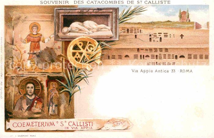Roma Rom Catacomben Sankt Calliste