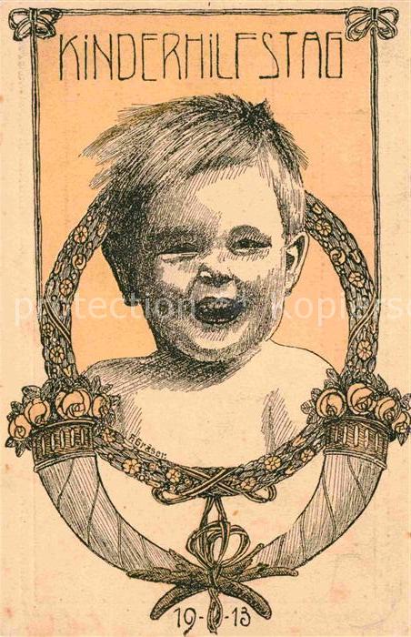 Zuerich ZH Kinderhilfsta 1913