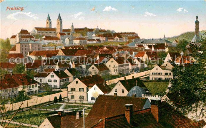 Freising Oberbayern Panorama