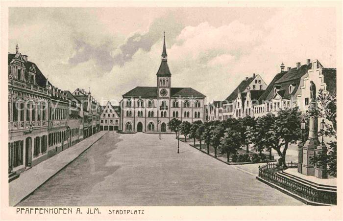 Pfaffenhofen Ilm Stadtplatz