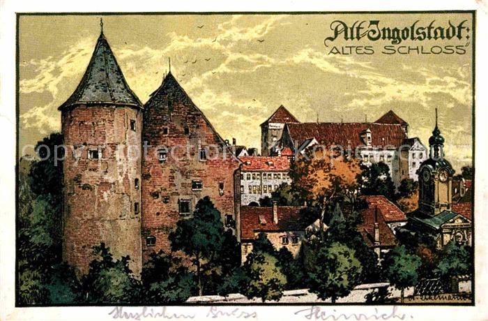 Alt Ingolstadt Donau Altes Schloss