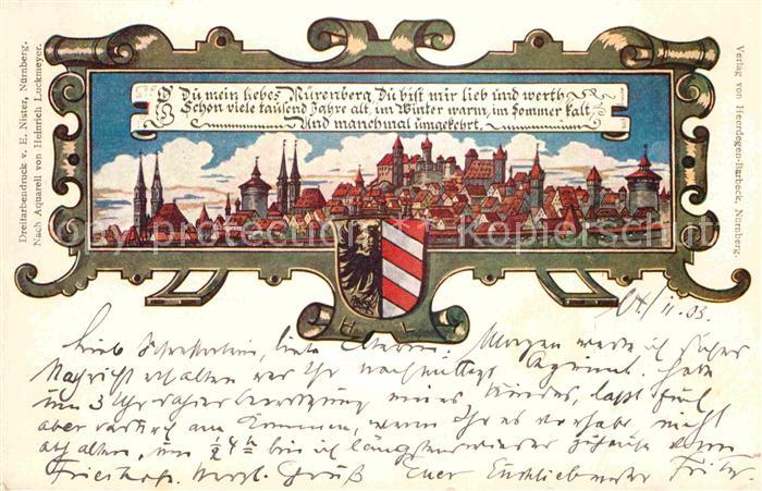 NueRNBERG  CITY Panorama Gedicht