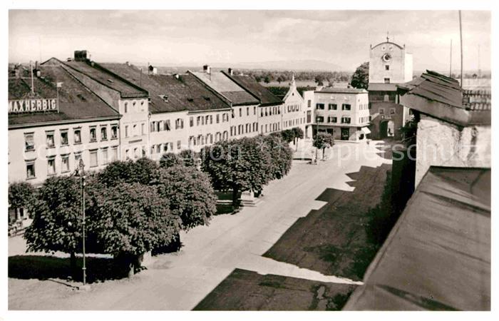 Tittmoning Salzach Max Herbig Stadttor Ansicht