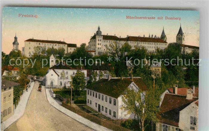 Freising Oberbayern Muenchnerstrasse Domberg