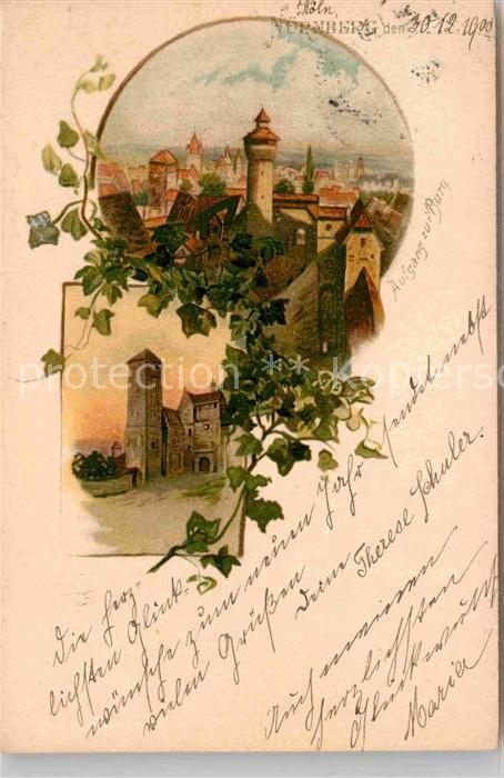 NueRNBERG CITY Burg Mauer