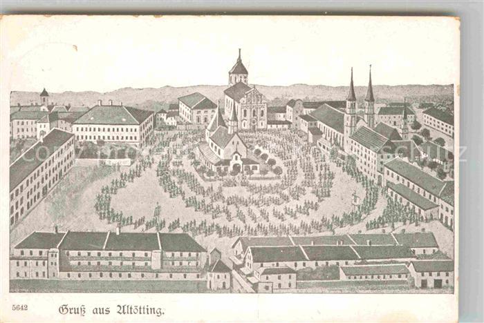 Altoetting Prozession Kapellplatz