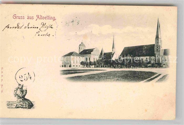 Altoetting Kapellplatz Bruder Konrad