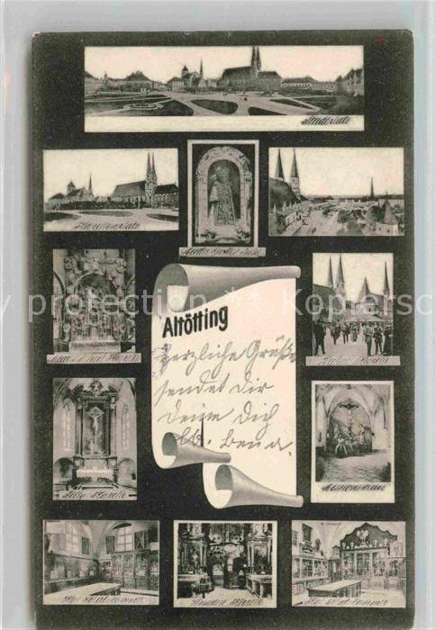 Altoetting Stadtplatz Kapellplatz