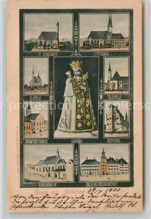 Altoetting Gnadenbild Stiftskirche Kapelle