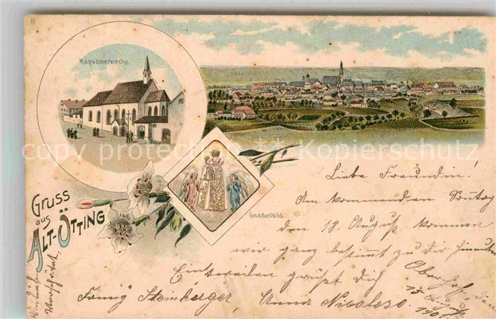 Altoetting Gnadenbild Kapuzinerkirche